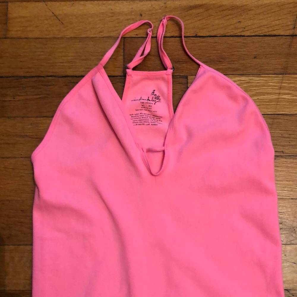 Free People Intimately Move Along Ribbed Bodysuit, size M/L - Picture 4 of 11